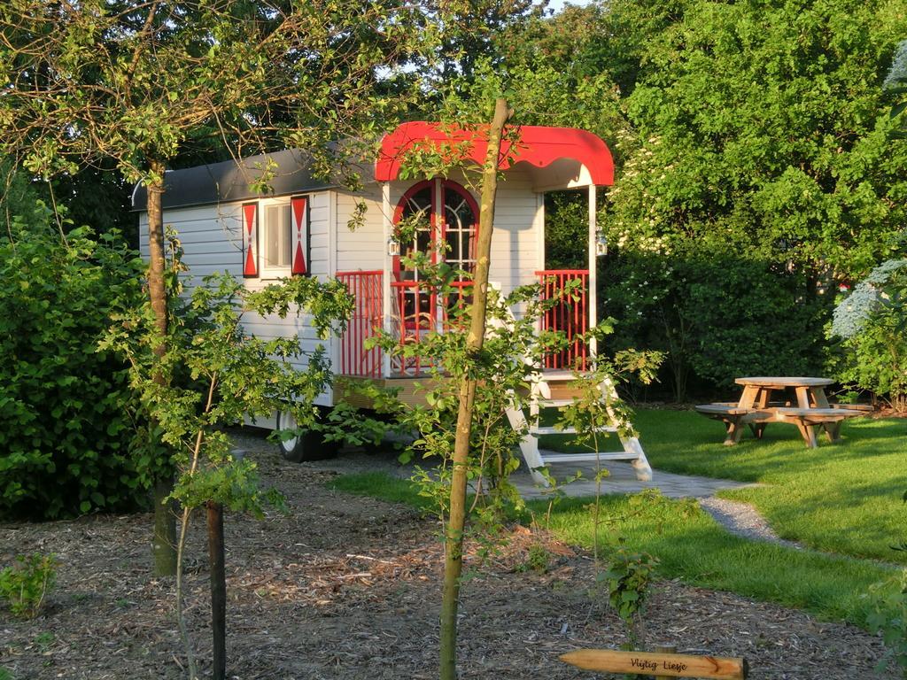 Pipowagen Camping Puur Genieten Bed & Breakfast Someren Ruang foto