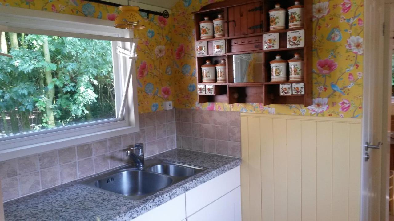 Pipowagen Camping Puur Genieten Bed & Breakfast Someren Bagian luar foto