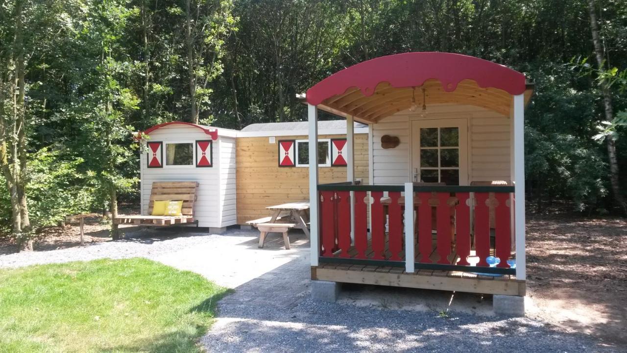 Pipowagen Camping Puur Genieten Bed & Breakfast Someren Bagian luar foto